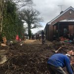 Block paving and patio